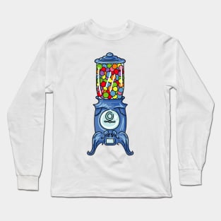 Retro Gumball Machine Long Sleeve T-Shirt